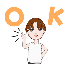 [LINEスタンプ] まぃにちの画像（メイン）