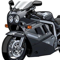 [LINEスタンプ] 1100ccスポーツバイク6(車バイクシリーズ)の画像（メイン）