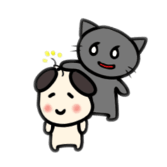 [LINEスタンプ] なかよしのいぬとねこ2