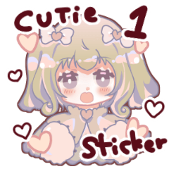 [LINEスタンプ] Nana’s Cutie girls stickers スタンプ