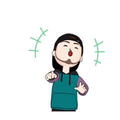 [LINEスタンプ] うぇすふぁむKYOO