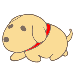 [LINEスタンプ] 小犬達の4字言葉