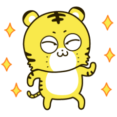 [LINEスタンプ] 動く！トラの「とら吉くん」7関西弁