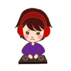 [LINEスタンプ] DJくんの日常。