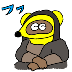 [LINEスタンプ] たぬ吉の便利なスタンプ【5】アート編の画像（メイン）