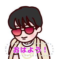 [LINEスタンプ] 髙橋啓＿"モデルくんスタンプ"修正版