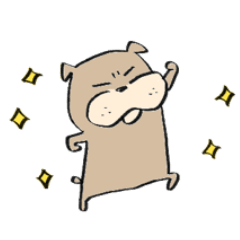 [LINEスタンプ] ブルさんの日常スタンプ