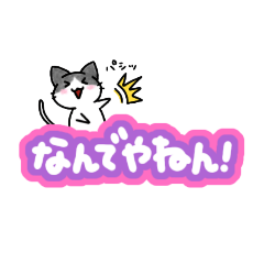 [LINEスタンプ] 【関西弁】はまニャンズ☆の日常スタンプ