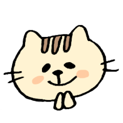 [LINEスタンプ] ゆるくてかわいいねこちゃん