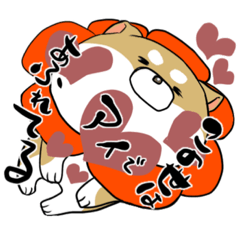 [LINEスタンプ] ハナわんこ1