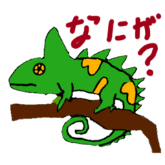 [LINEスタンプ] 爬虫類！！スタンプ