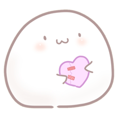 [LINEスタンプ] 癒しのもっちちゃん