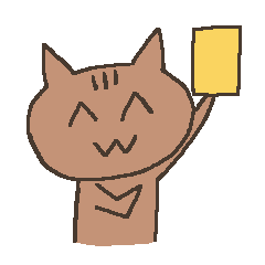 [LINEスタンプ] 茶色の猫はいつでも大丈夫です2