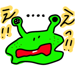 [LINEスタンプ] やる気なしの変な奴ら