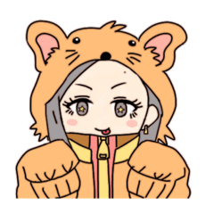 [LINEスタンプ] いろいろぞのちゃん！