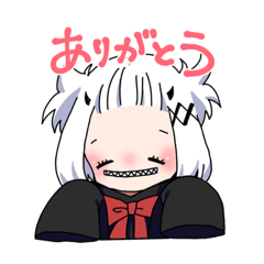 [LINEスタンプ] 子あくまちゃん