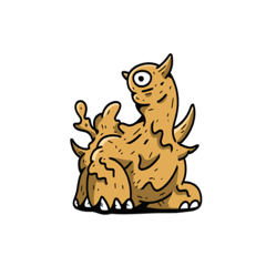 [LINEスタンプ] 言霊モンスター/コトダモンB