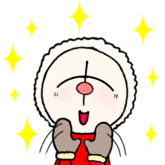 [LINEスタンプ] アイ・アム ロックンドール！【冬】