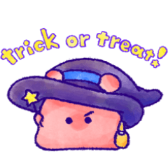 [LINEスタンプ] ハッピーハロウィンぷくちゃんズ！