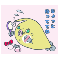 [LINEスタンプ] お魚・可愛いチョウチンアンコウ♡3