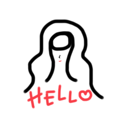 [LINEスタンプ] おやゆびgirls