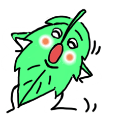 [LINEスタンプ] はっぱたろう