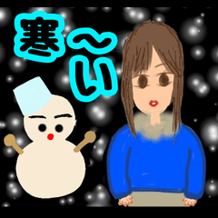 [LINEスタンプ] 居酒屋オーナーが使うスタンプ 冬