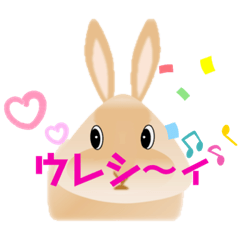 [LINEスタンプ] ウサギ-AA