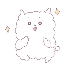 [LINEスタンプ] げんきなぽめちゃん