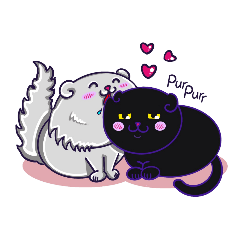 [LINEスタンプ] かわいいスコティッシュフォールドねこ