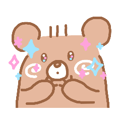 [LINEスタンプ] くまコとあわネコとどむお5