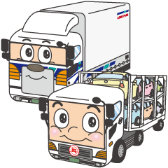 [LINEスタンプ] トヨタ輸送キャラクタースタンプ