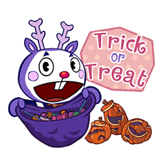 [LINEスタンプ] ハピツリ【Halloween編】