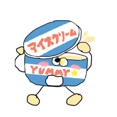 [LINEスタンプ] てきとーまん！