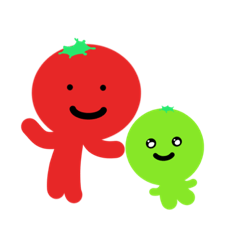 [LINEスタンプ] とまと先輩