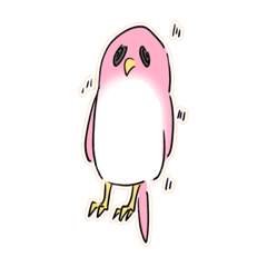 [LINEスタンプ] カラフルなインコ達