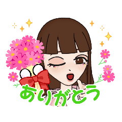 [LINEスタンプ] ささっと返信♪女性部