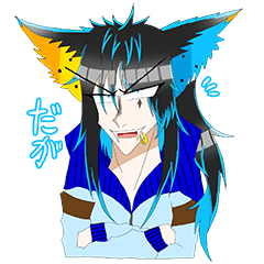 [LINEスタンプ] 深緋色スタンプ 第一弾