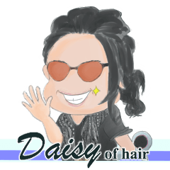 [LINEスタンプ] Daisy of hair