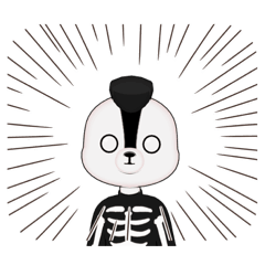 [LINEスタンプ] パンダの感情1