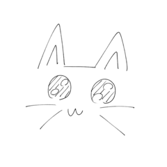 [LINEスタンプ] くるくる猫