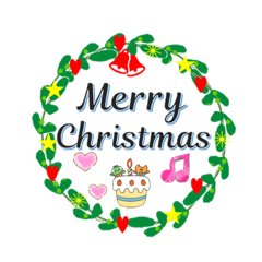 [LINEスタンプ] 長く使えるクリスマスメッセージ