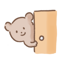 [LINEスタンプ] クマの普通の1日