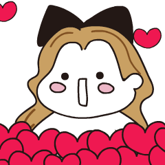 [LINEスタンプ] 女性のかわいい話