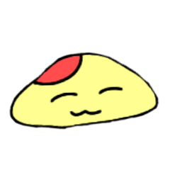 [LINEスタンプ] オムライスくんのリアクション スタンプ