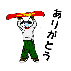 [LINEスタンプ] LOVE SNOWBOARDS    LIFE Vol.2