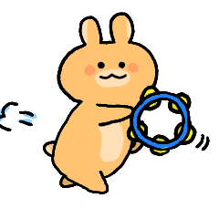 [LINEスタンプ] うさぎも音楽するよ