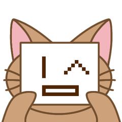 [LINEスタンプ] 顔を隠した猫さん。