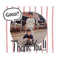 [LINEスタンプ] RYO ＆ DAI❗