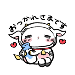 [LINEスタンプ] ゆるかわいい牛さんスタンプ